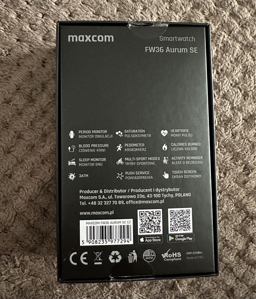 Smartwatch MAXCOM FW36 Aurum SE