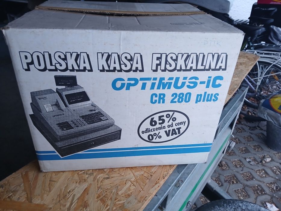 Kasa fiskalna optimus z lat 90
