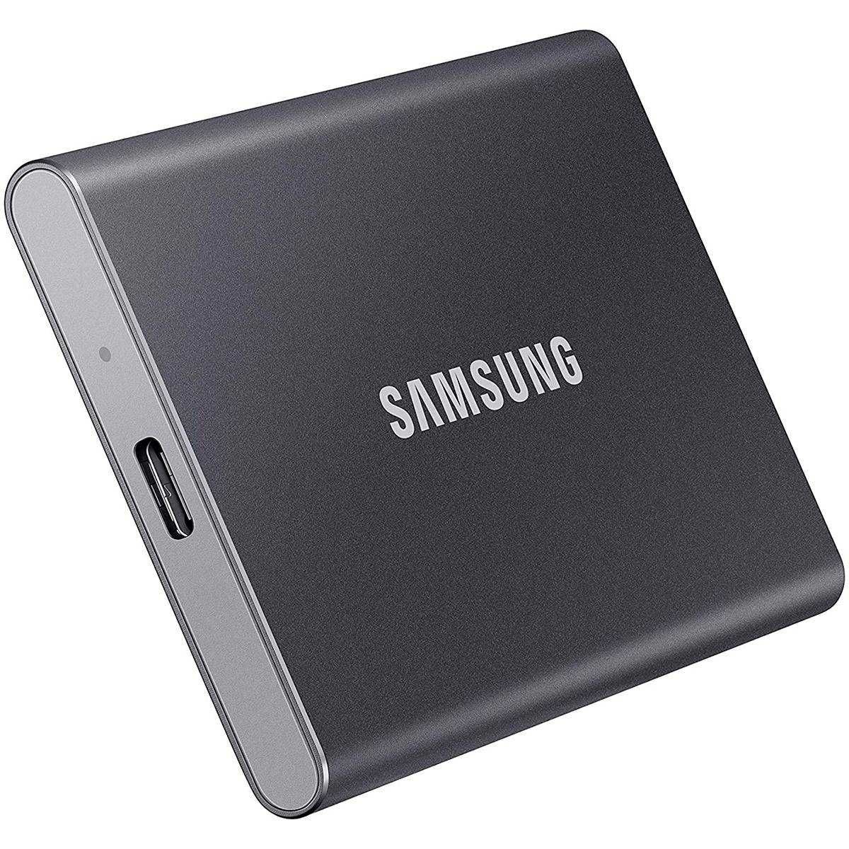 SSD Externo Samsung Portable T7 1TB USB 3.2 Gen2 Preto