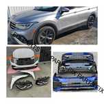 Бампер VW Tiguan задний оригинал + усилитель, защита