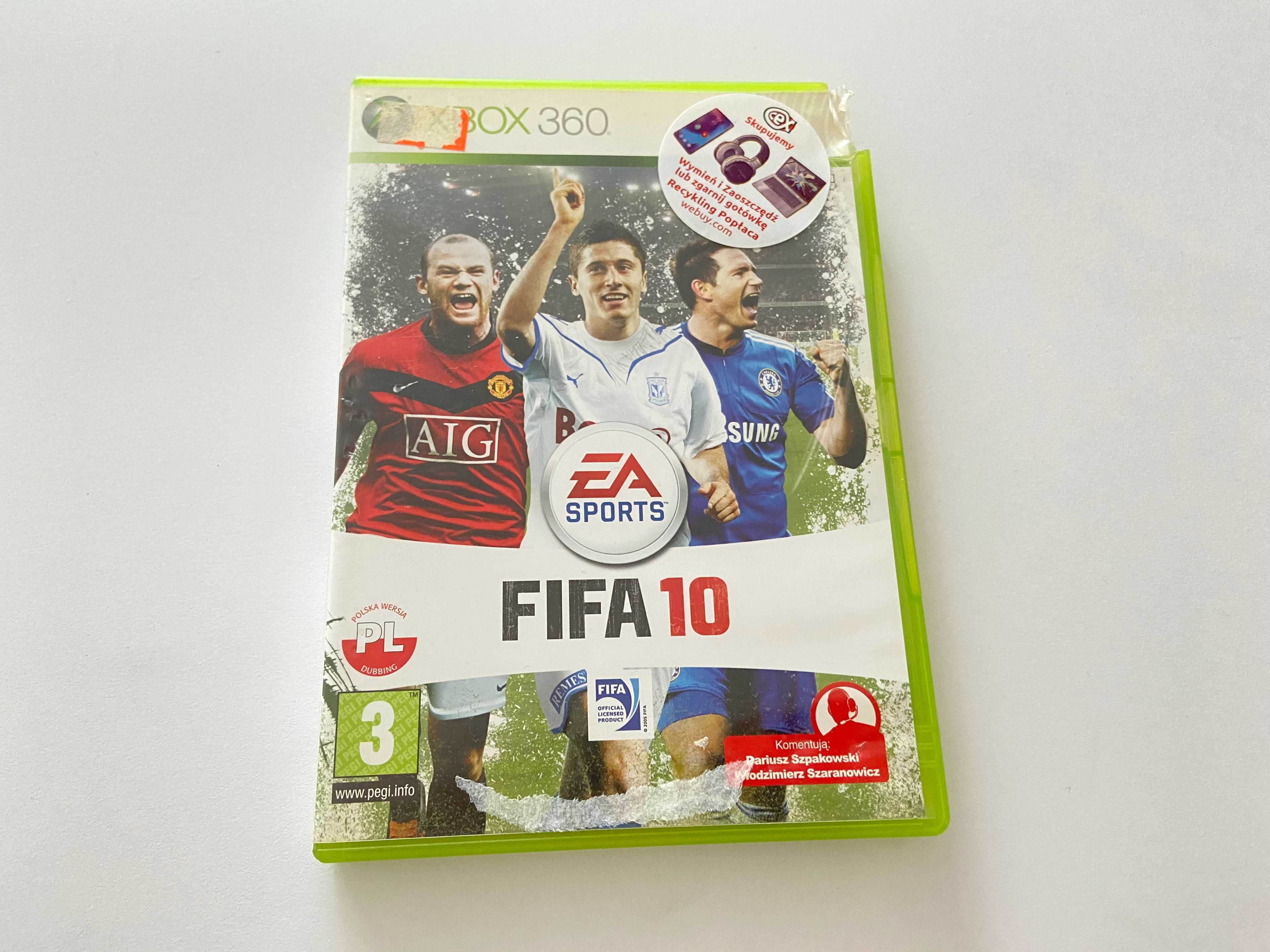 Fifa 10 Xbox 360 Piłka nożna 2010 X360