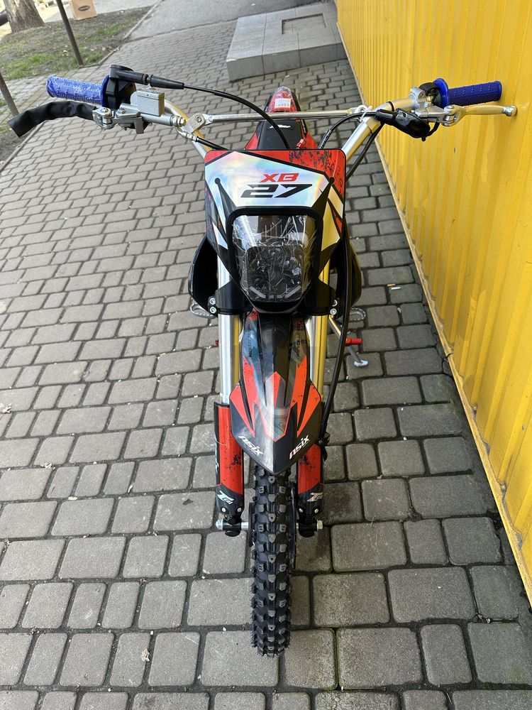 Новий пітбайк Asix XB-27 125cc 14/12 2025р.дитячий мотоцикл бензиновий
