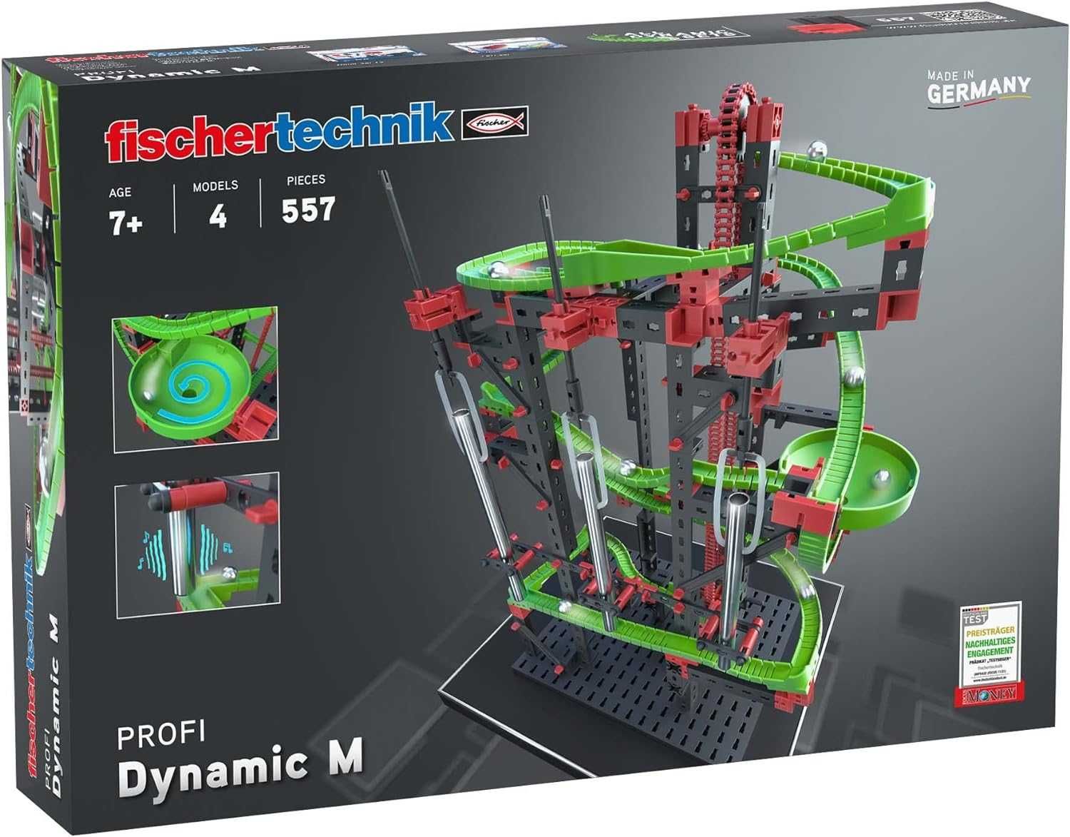 Fischertechnik  Kolejka Kulowa Dynamic M