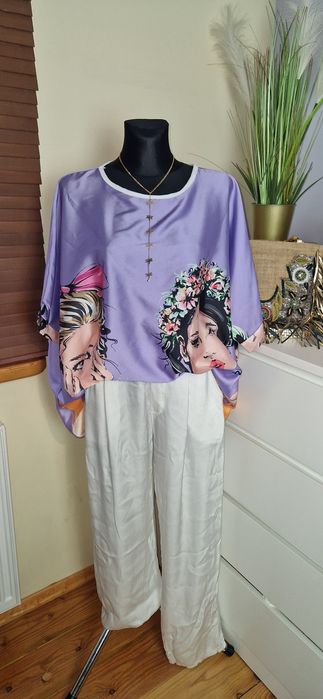 Bluzka oversize damska duża,  nowa