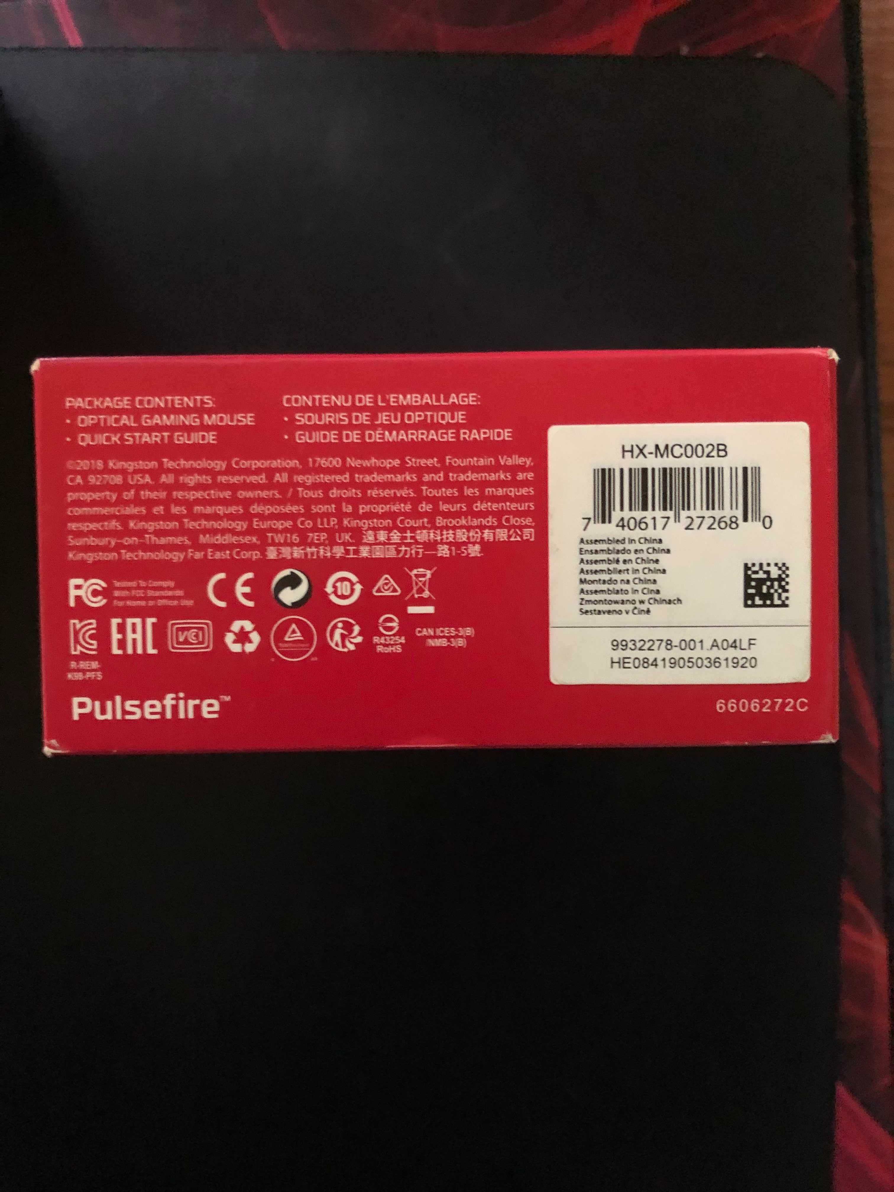 Мишка Hyperx Pulsefire surge