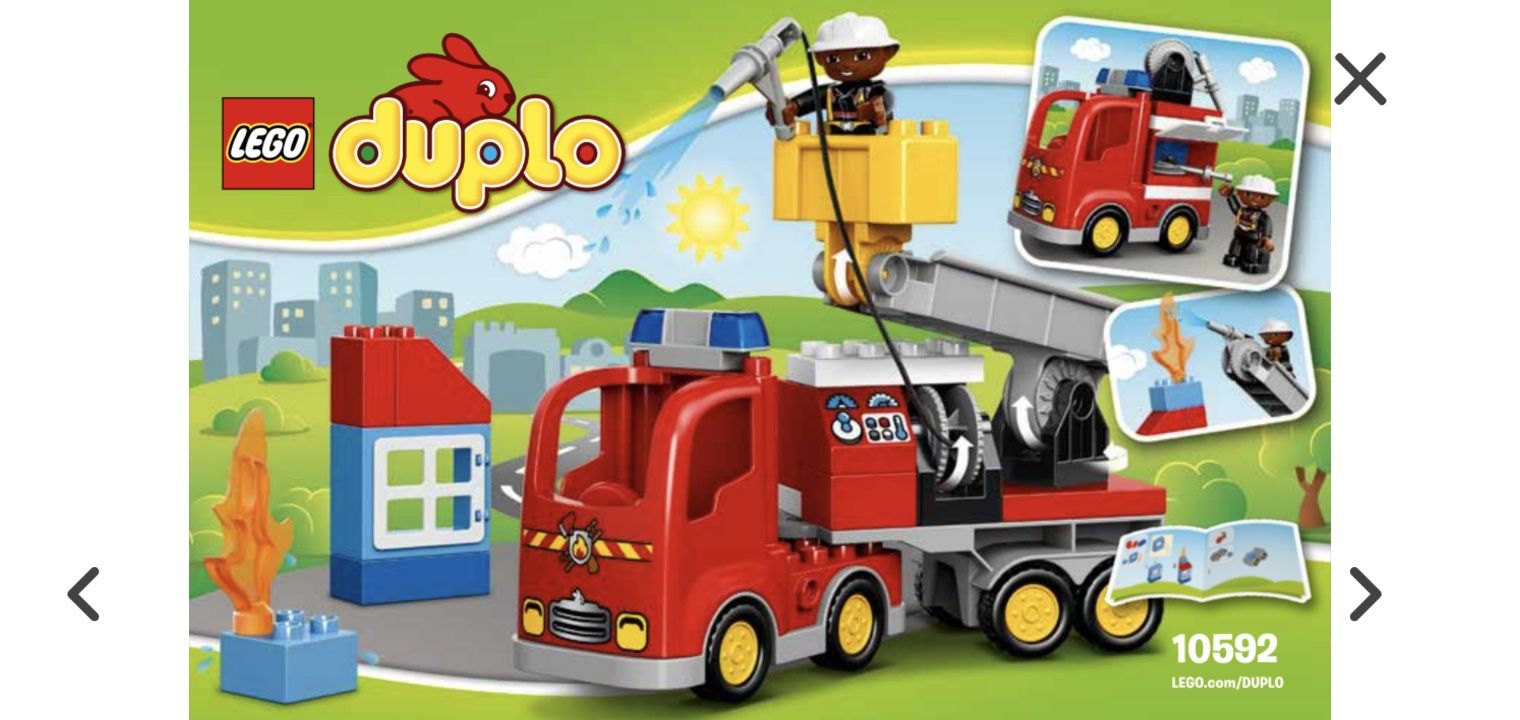 Lego Duplo Camião dos Bombeiros