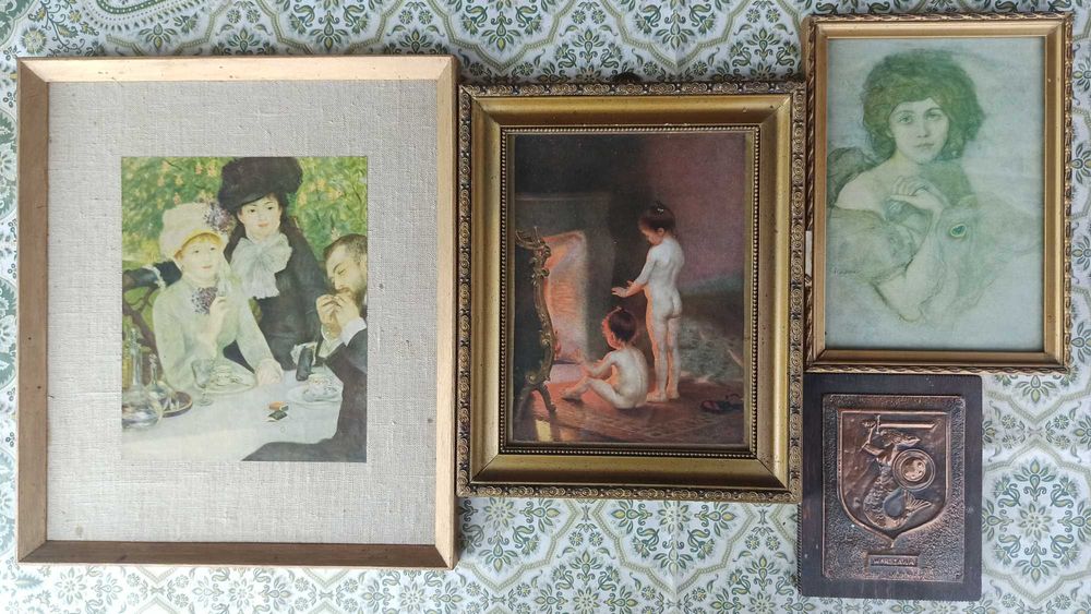 Stare obrazy i obrazki z lat 60-70, reprodukcje obrazów