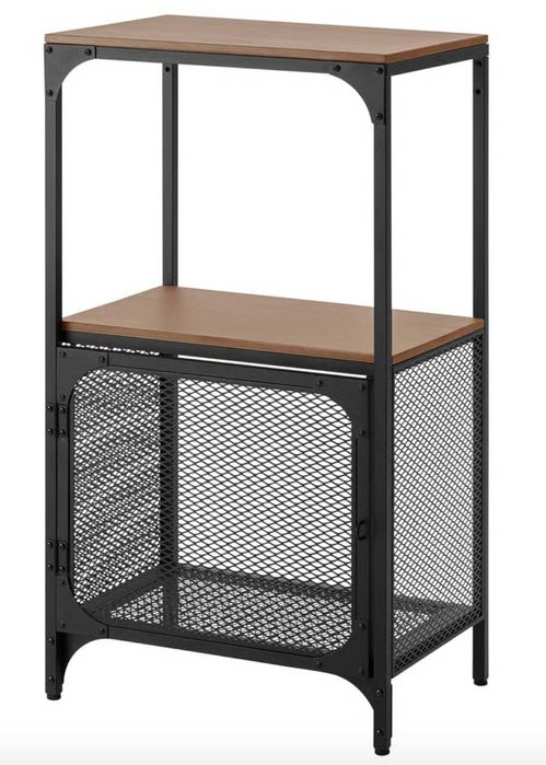 FJÄLLBO Ikea - Estante, preto, 51x95 cm