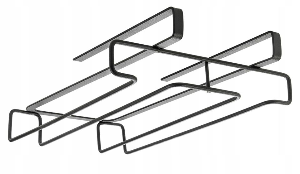 organizer uchwyt półka na kieliszki wiszący swiss