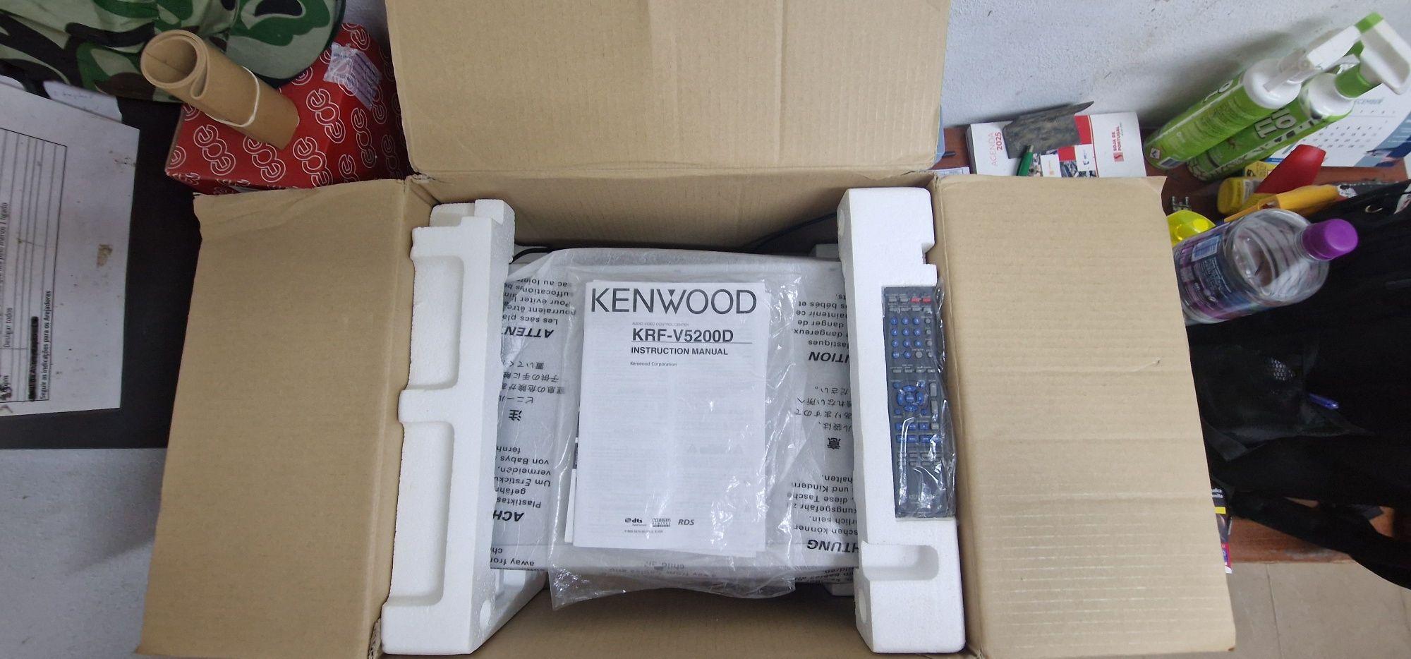 Amplificador kenwood krf-v5200d-s