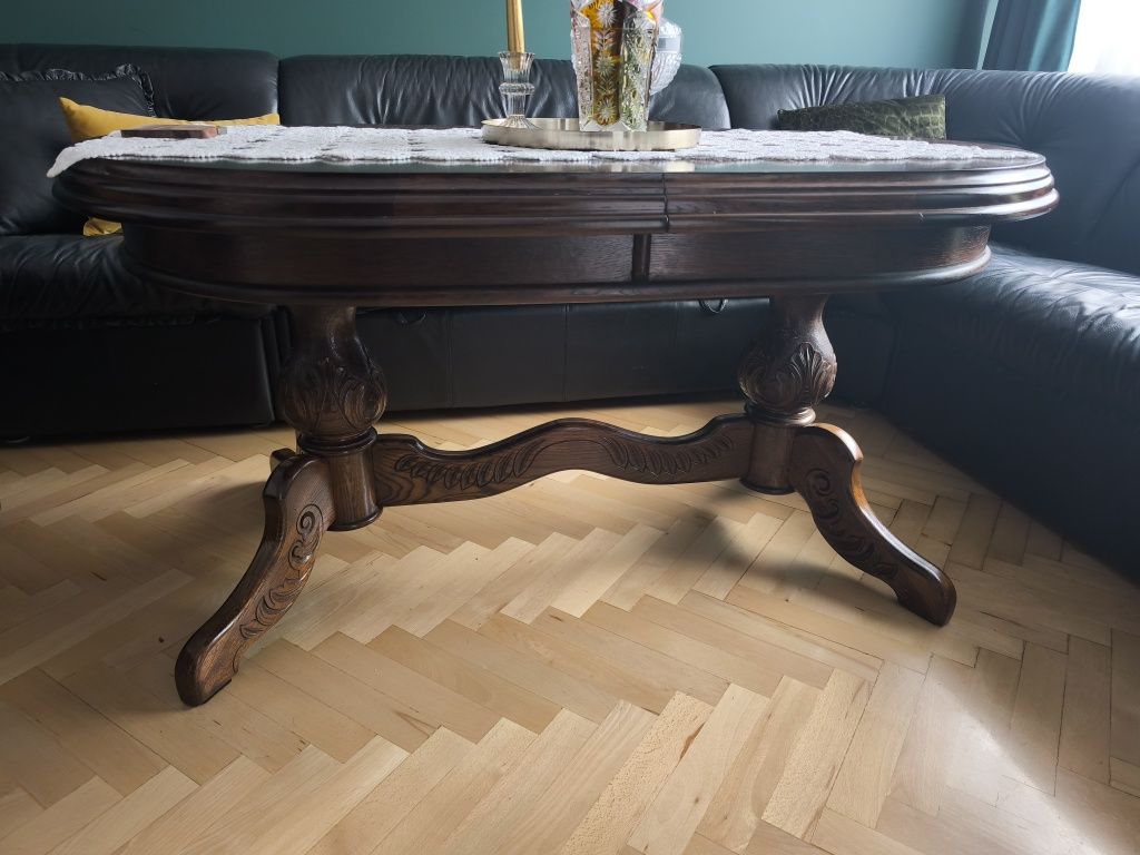 Sprzedam komplet eleganckich mebli drewnianych w idealnym stanie