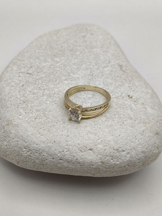 Złoty Pierścionek R.15 Pr.585 Nowy Zapraszamy