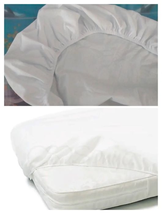 Наматрасник водовідштовхуючий 120 на 190см.