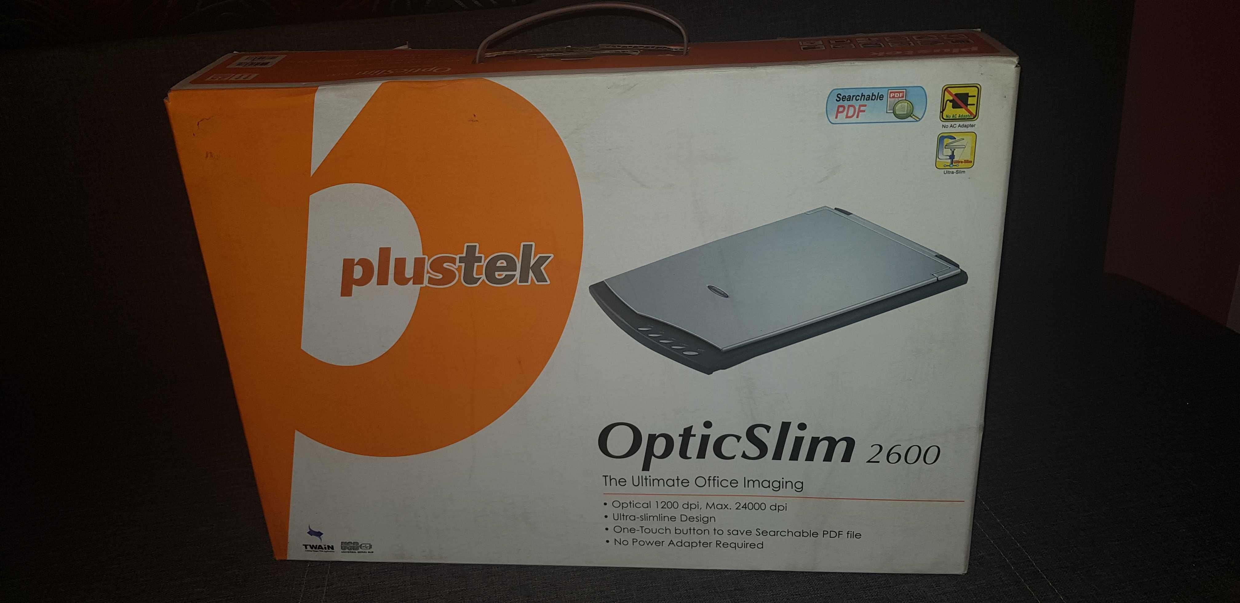 Skaner Plustek OpticSlim 2600-Nowy