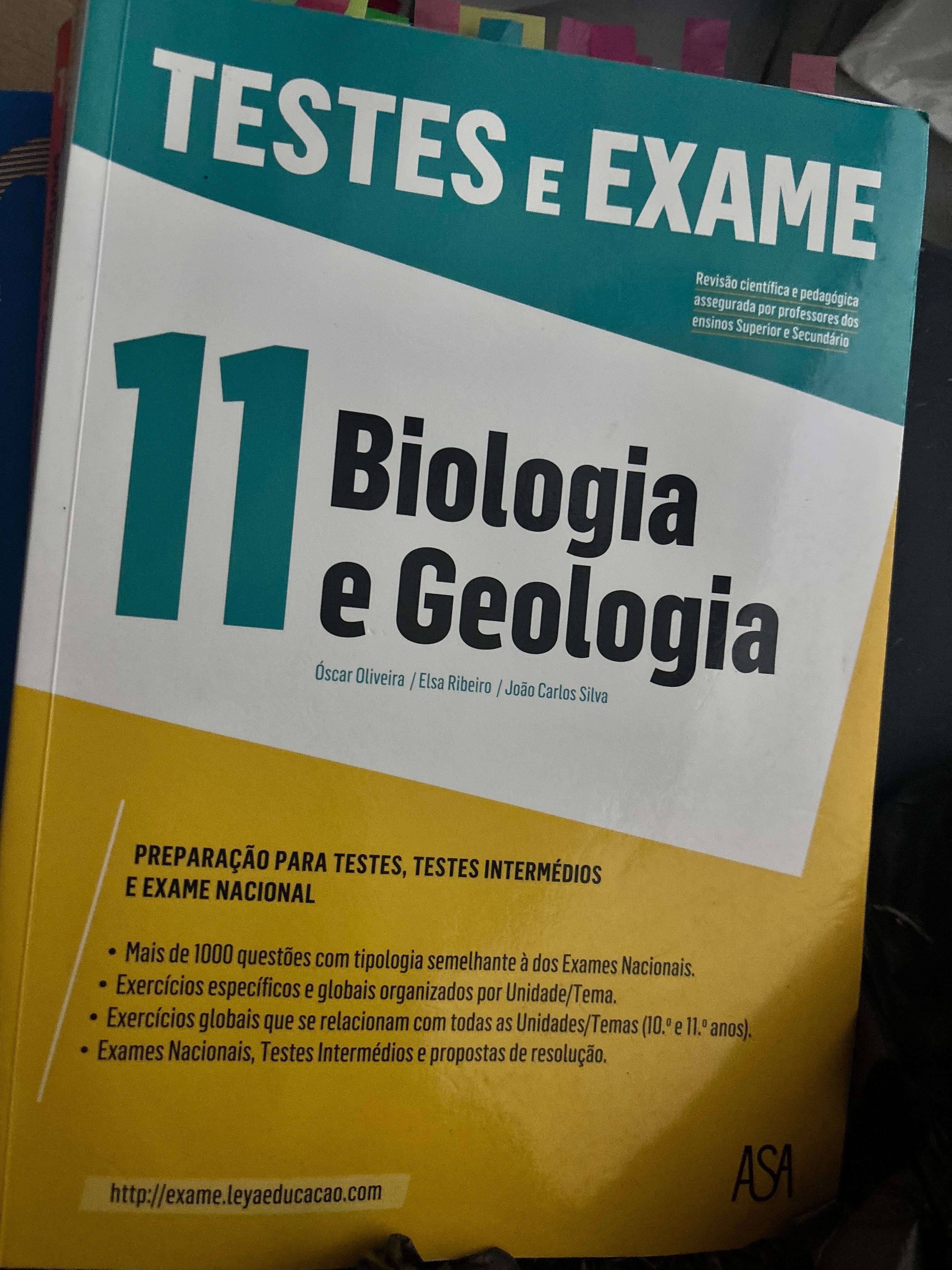 Livros Biologia e Geologia - Preparação Exames