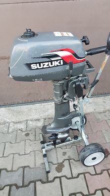 Suzuki 4 KM stopa S silnik zaburtowy ,