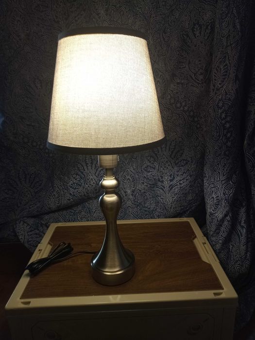 2 lampki nocne Kakanuo js7ry82 piękne stał nierdzewna