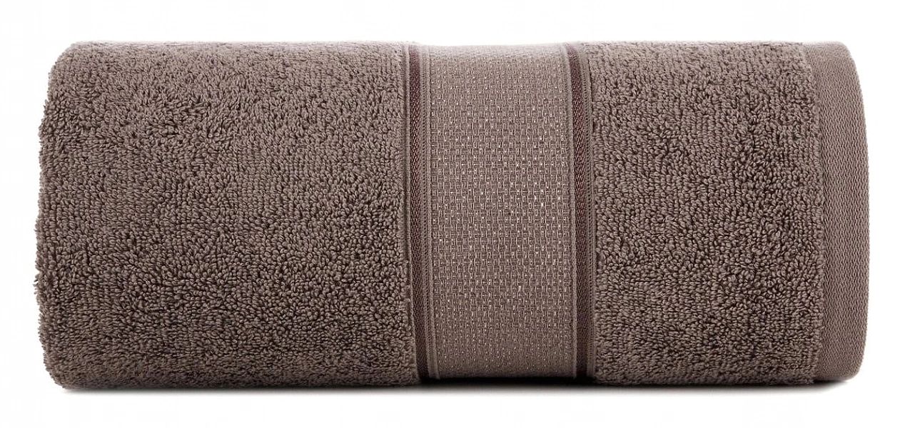 Ręcznik Kąpielowy 30x50 Bawełniany Frotte 500g/m2 Liana 07 Jasny Brąz