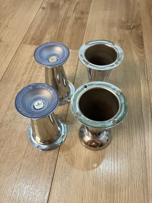 Ніжки  металеві для меблів, 4 щт