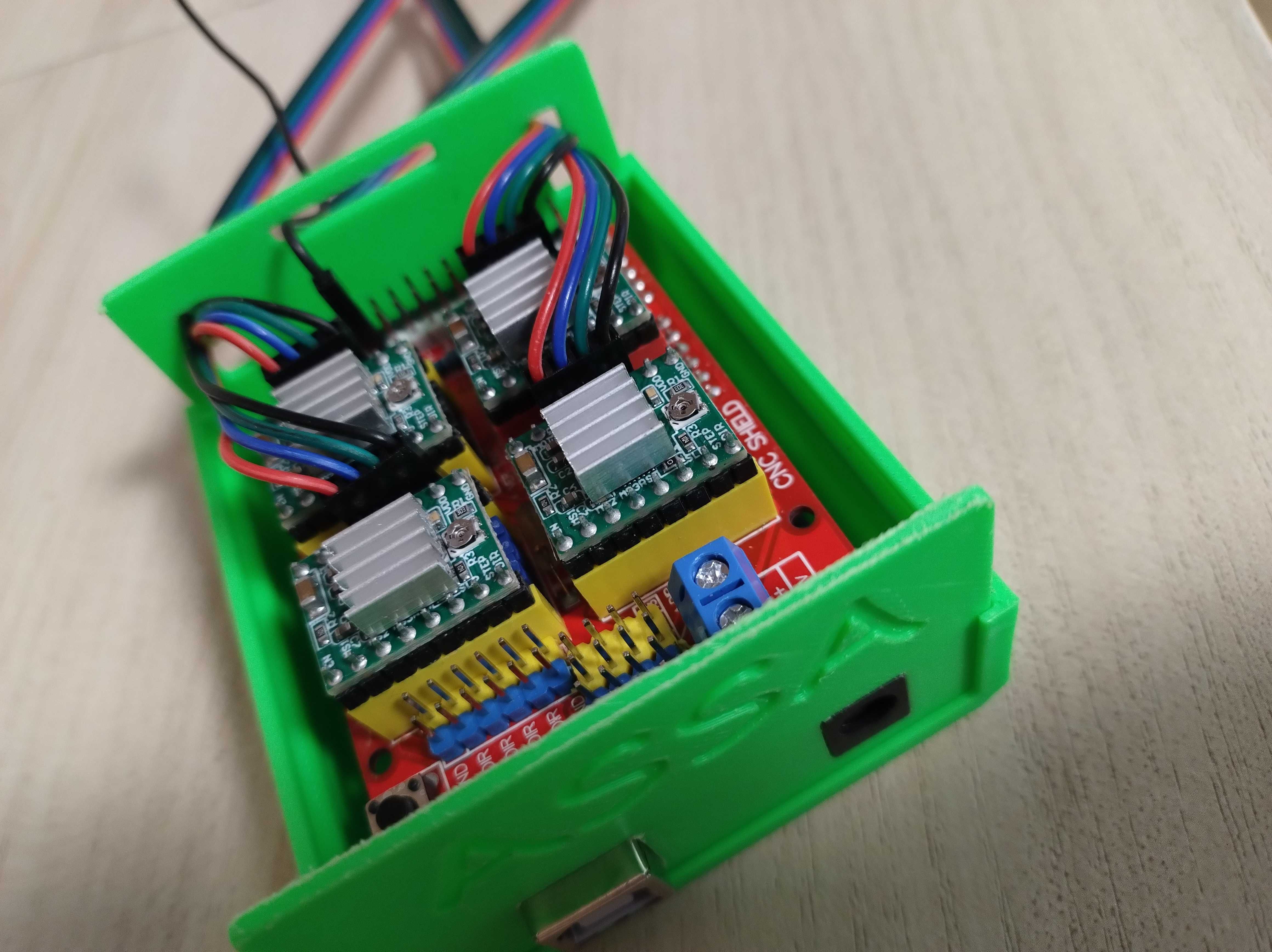 Корпус до arduino UNO + CNC shield V3