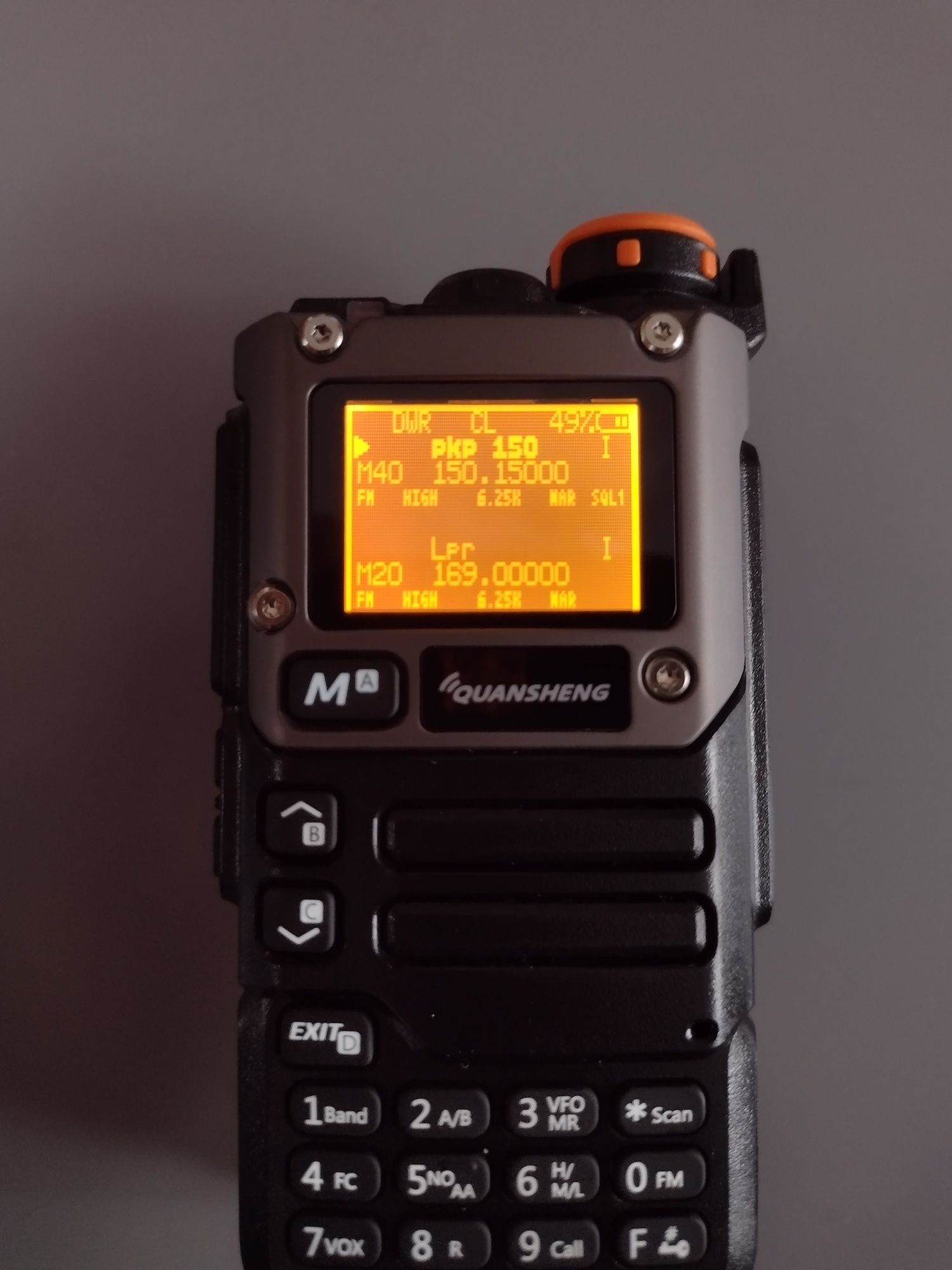 . Quansheng UV-K6 (5-8) radiotelefon, krótkofalówka. AM, FM, SSB