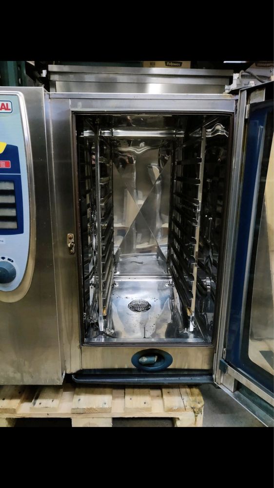 Rational SCC 101 gaz , piec konwekcyjno parowy