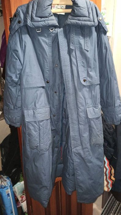 продам куртку плащ пальто на лебедином пуху 46-48 размер