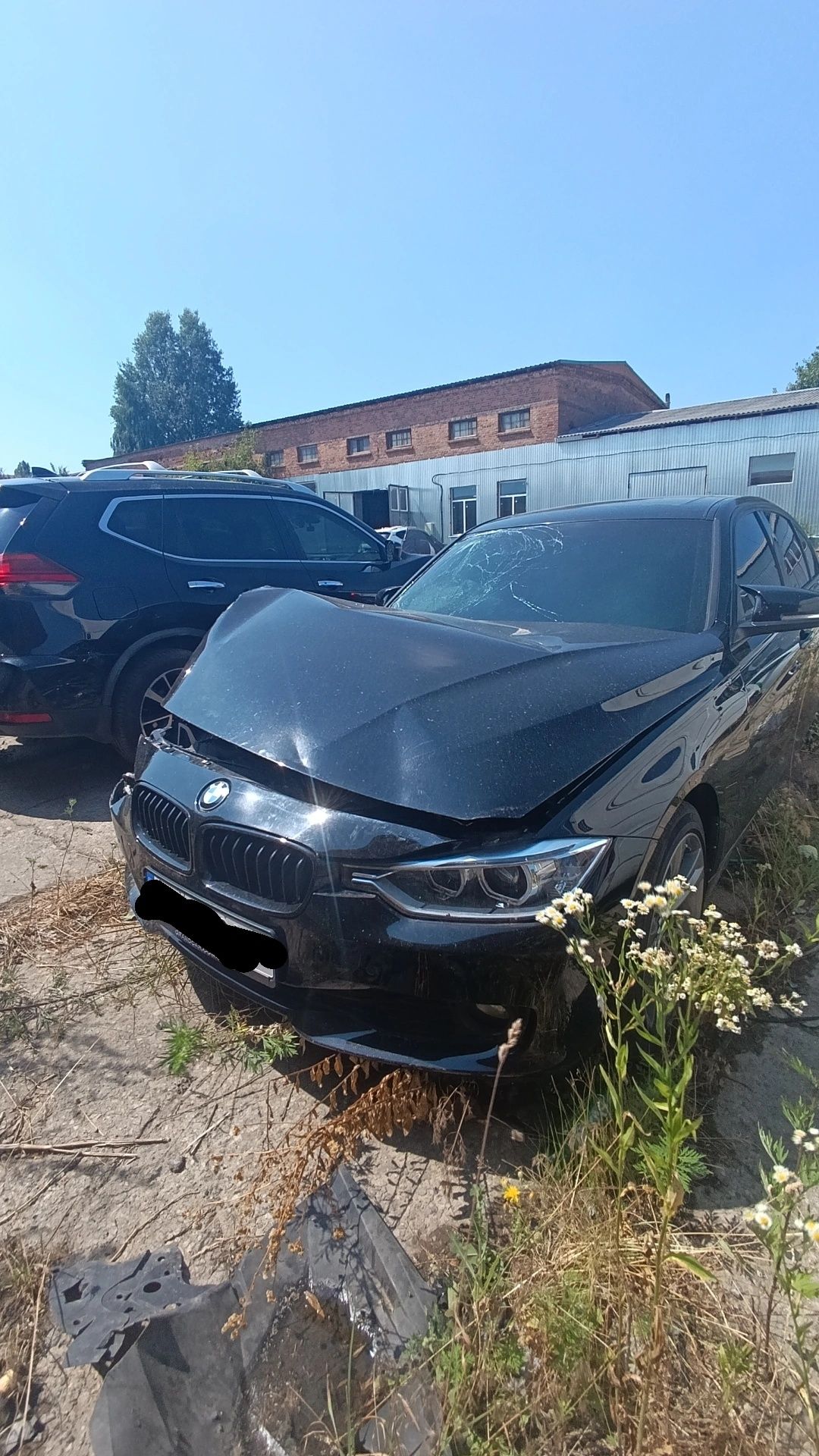 Бмв ф30, після ДТП