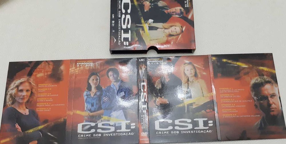 CSI - Crime Sob Investigação / 3ª Série Episódios 3.1 a 3.12
