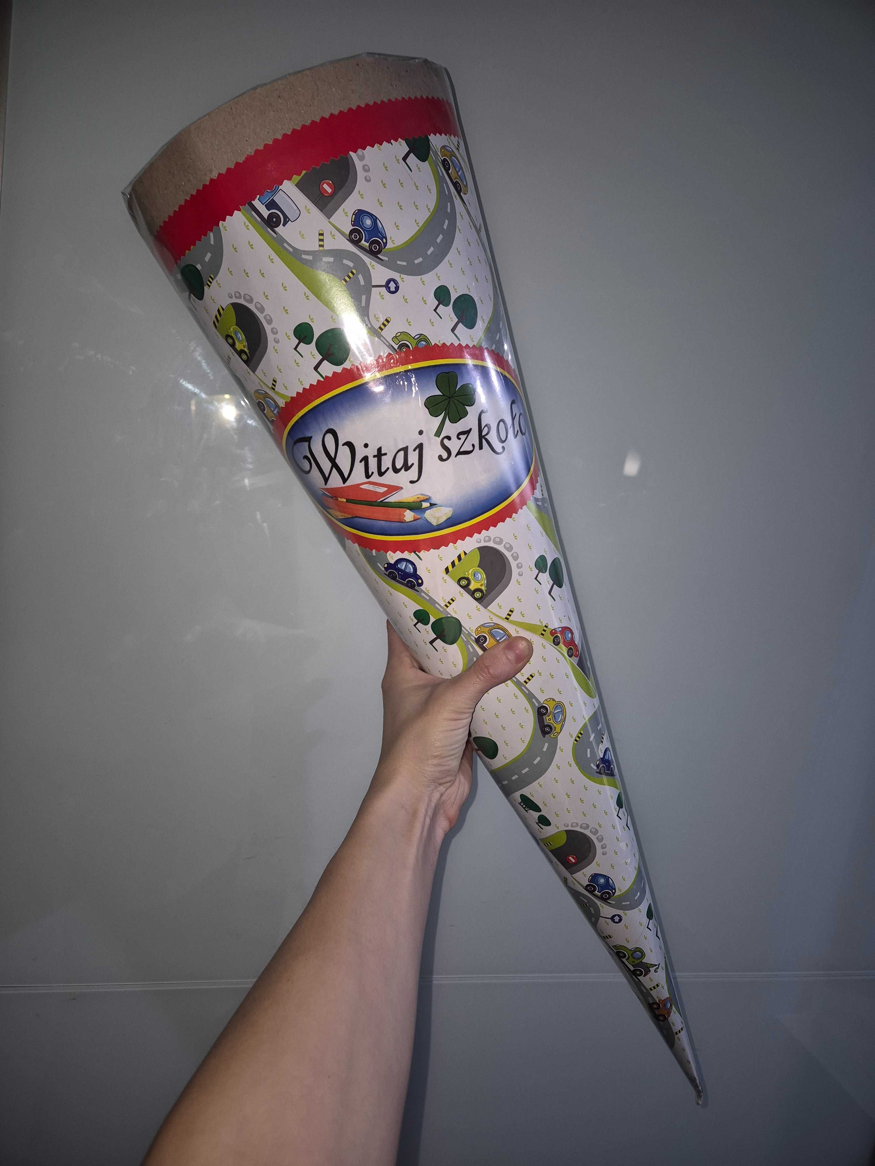 Róg, tyta tuba róg obfitości na rozpoczęcie roku szkolnego, koniczynka