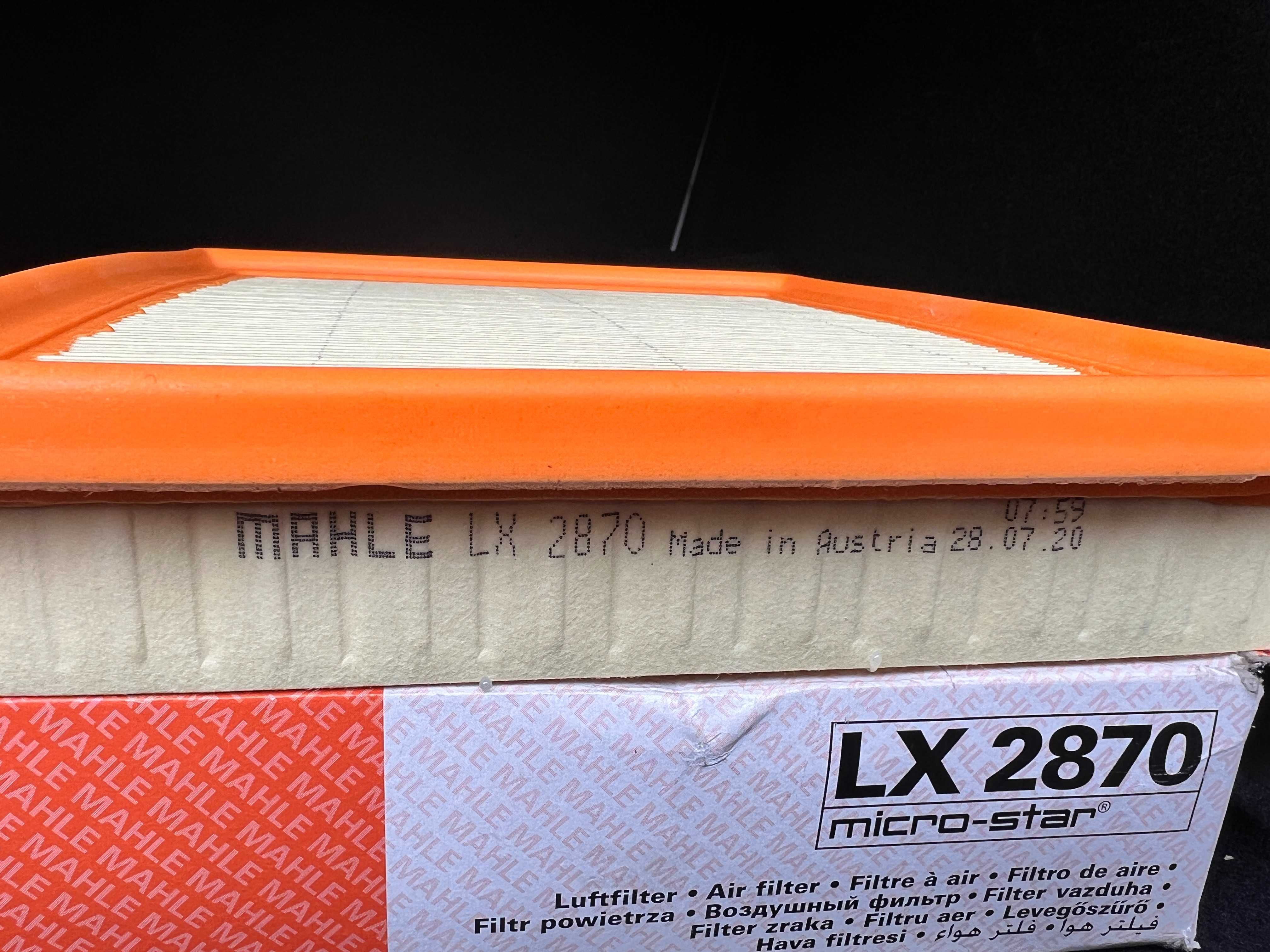 фільтр повітря Mahle LX2870 lexus nx rx toyota auris prius rav4