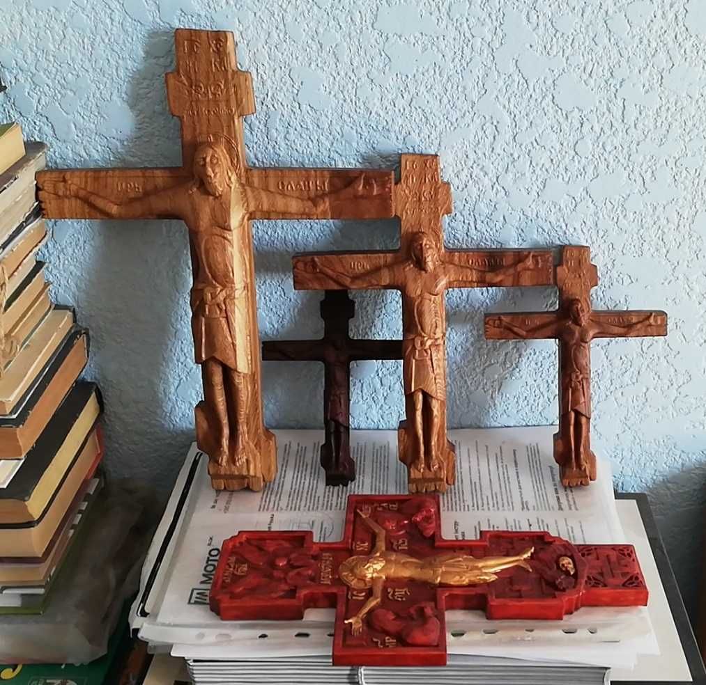 Годеновский Крест Животворящий, дуб, 21 см