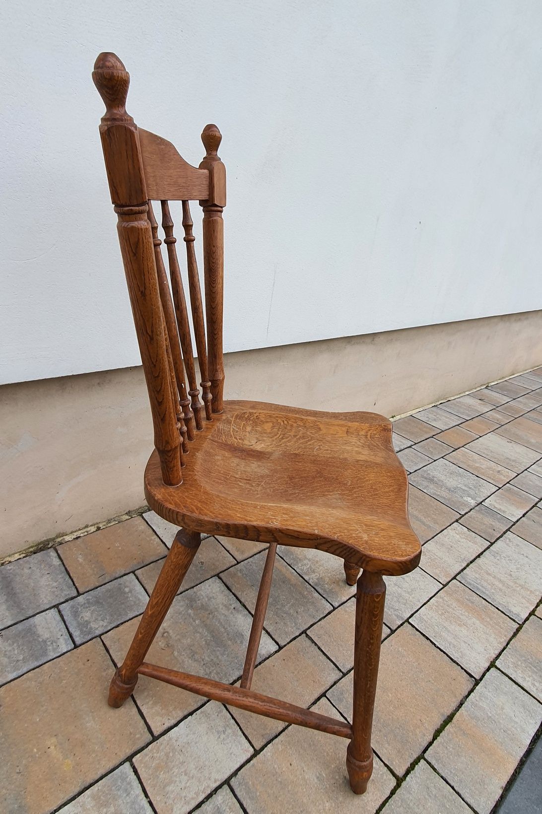 Krzesła dębowe,stolik kawowy