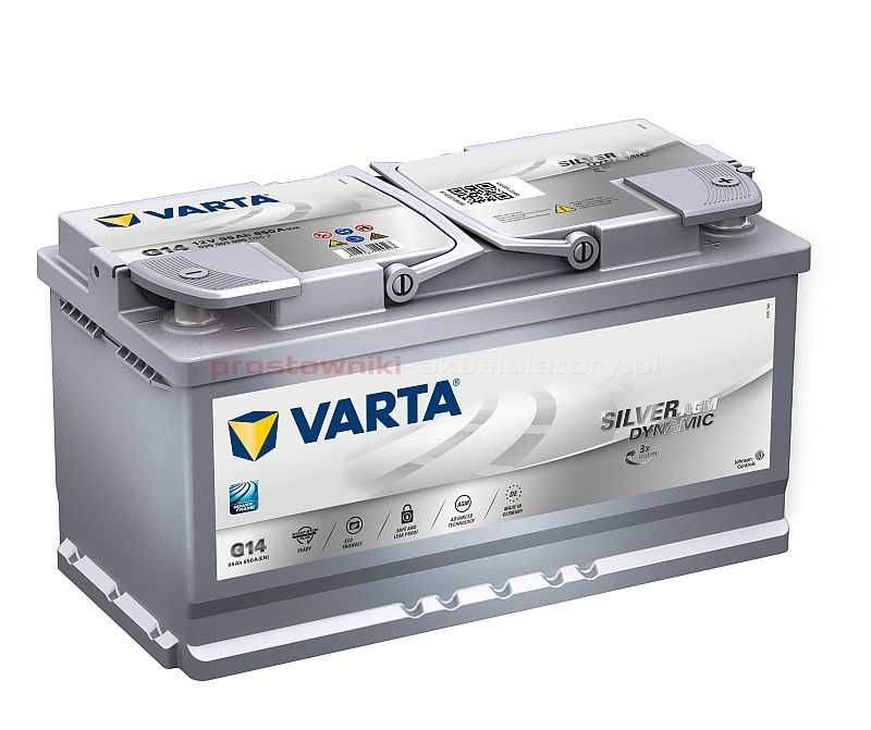 Akumulator 95Ah 850A Varta AGM G14 A5 Gdańsk Gdynia Sopot Rumia Kurier