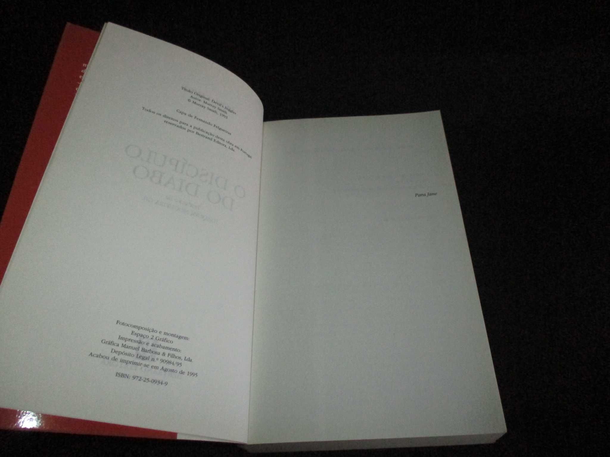 Livro O Discípulo do Diabo Murray Smith