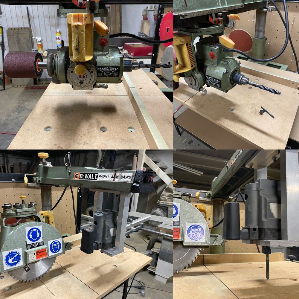 Piła stołowa radialna DEWALT wieloczynnosciowa multitool ukośnica 230V