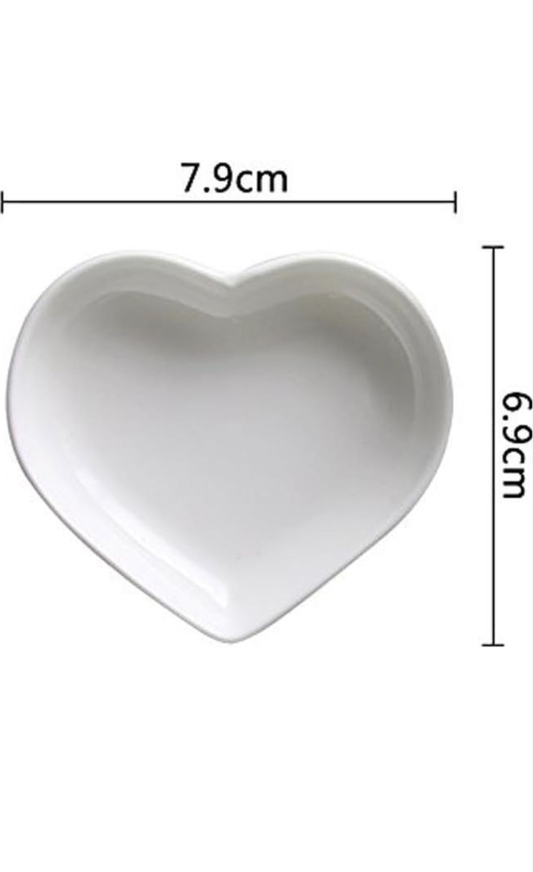 Zestaw 28sztuk Mini ceramiczne naczynie w kształcie serca