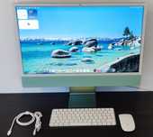 Apple iMac 2021 M1 24" 8GB RAM 256GB SSD stan idealny