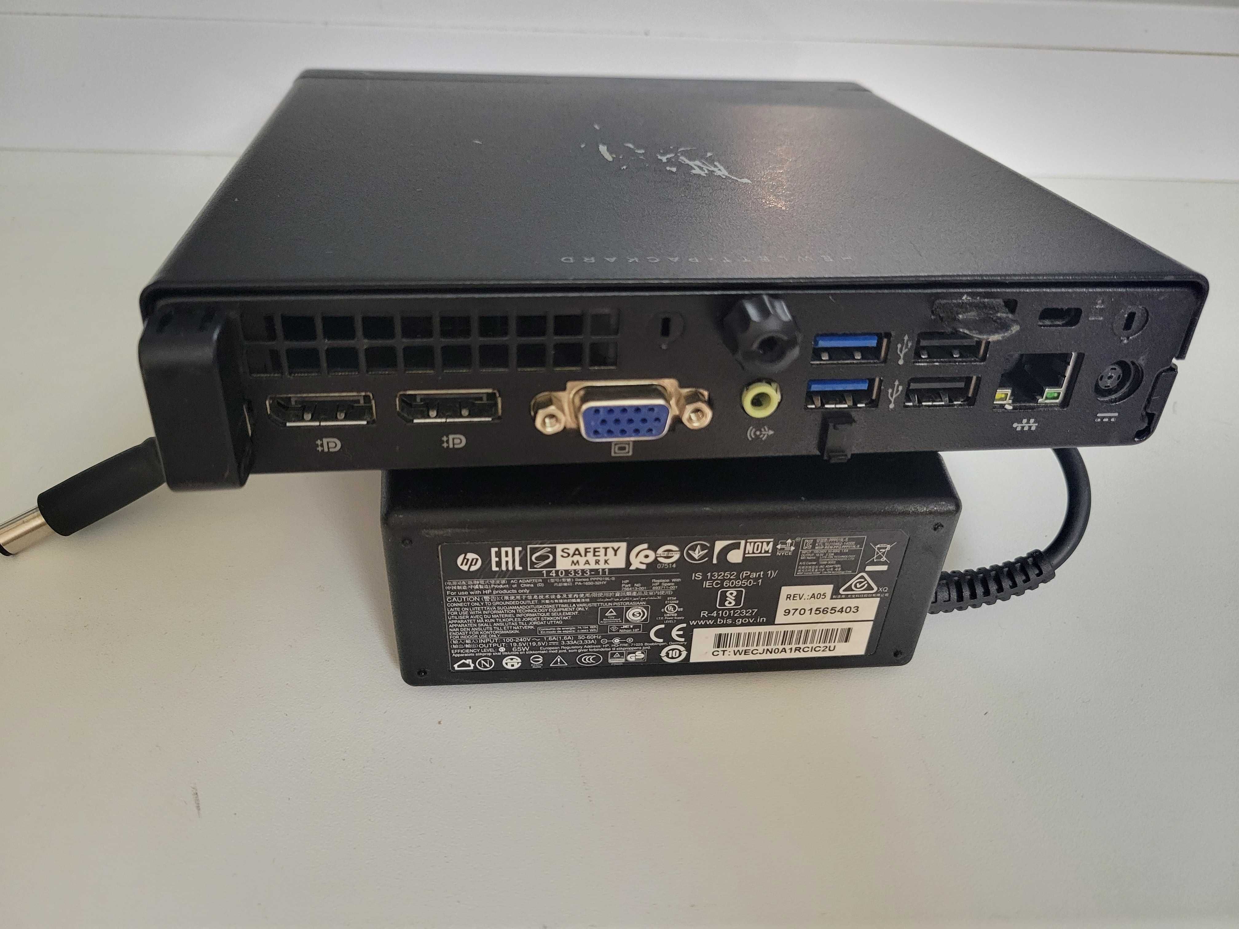 HP ProDesk 600 G1 8/256Gb SSD m.2 NVMe WiFi VGA Компьютер неттоп міні