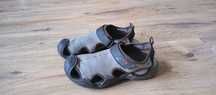 Сандалии мужские Crocs 10M Swiftwater Shoes серые сетчатые Slipon Wate