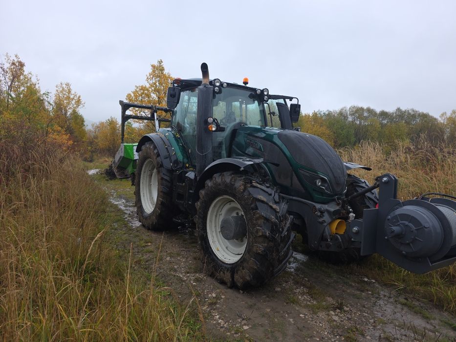 Mulczer  leśny powierzchniowy wycinka