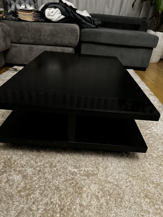Mesa de centro preta