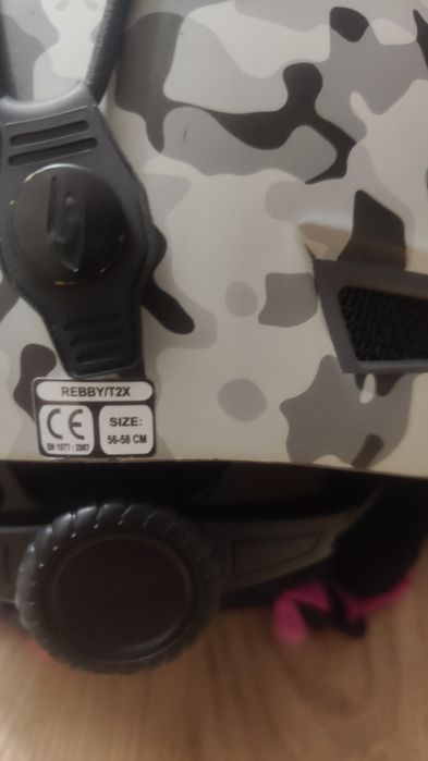 Kask i gogle narciarskie