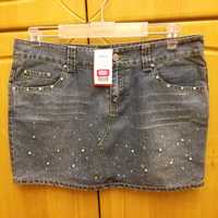 Spodnica dzinsowa cyrkonie denim 12  pol 40