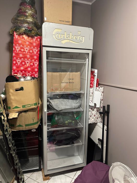 Lodówka chlodziarka przeszklona sklepowa Carlsberg