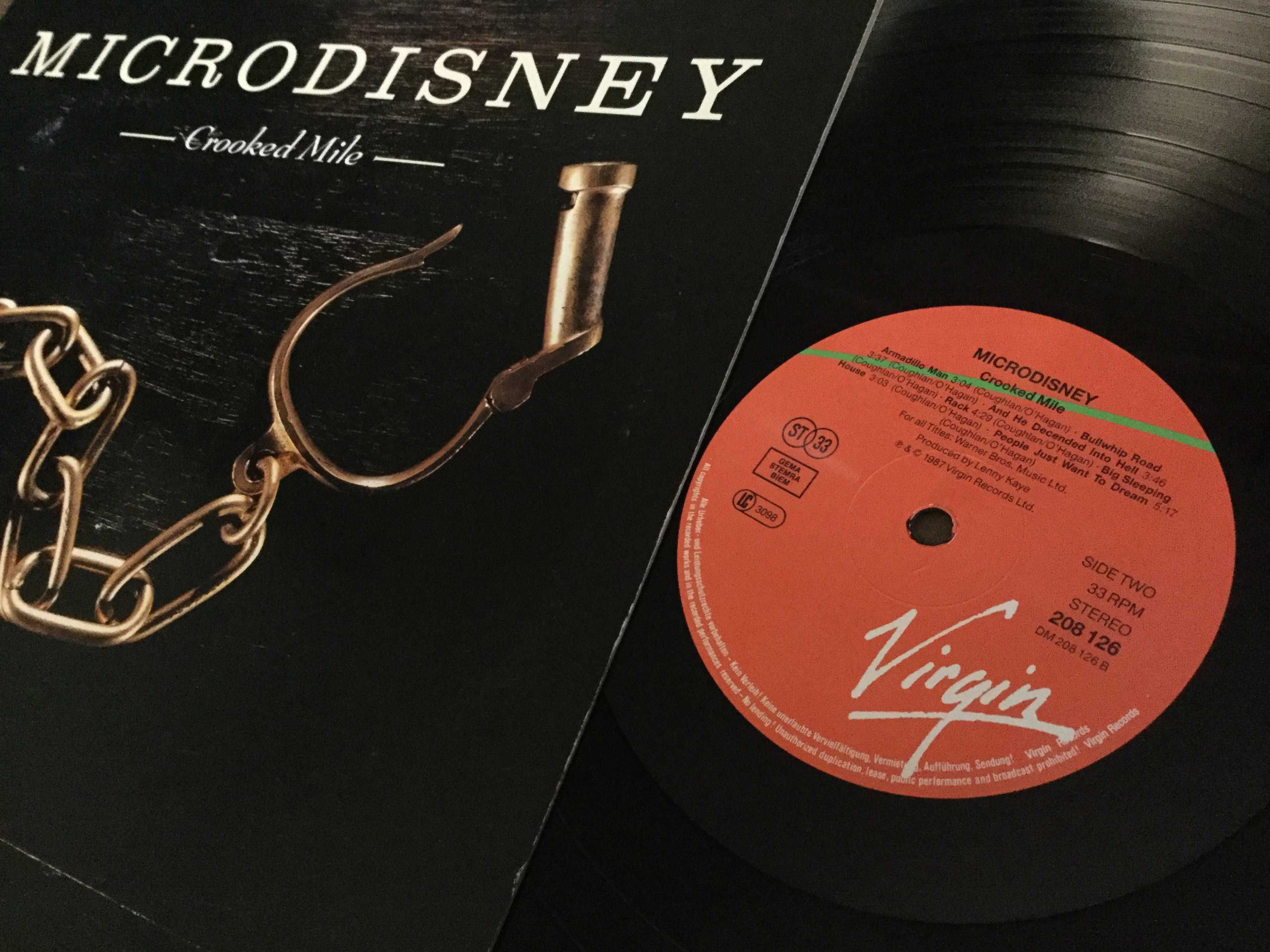 Microdisney - Crooked Mile LP 1987r. (Cathal Coughlan) Rock