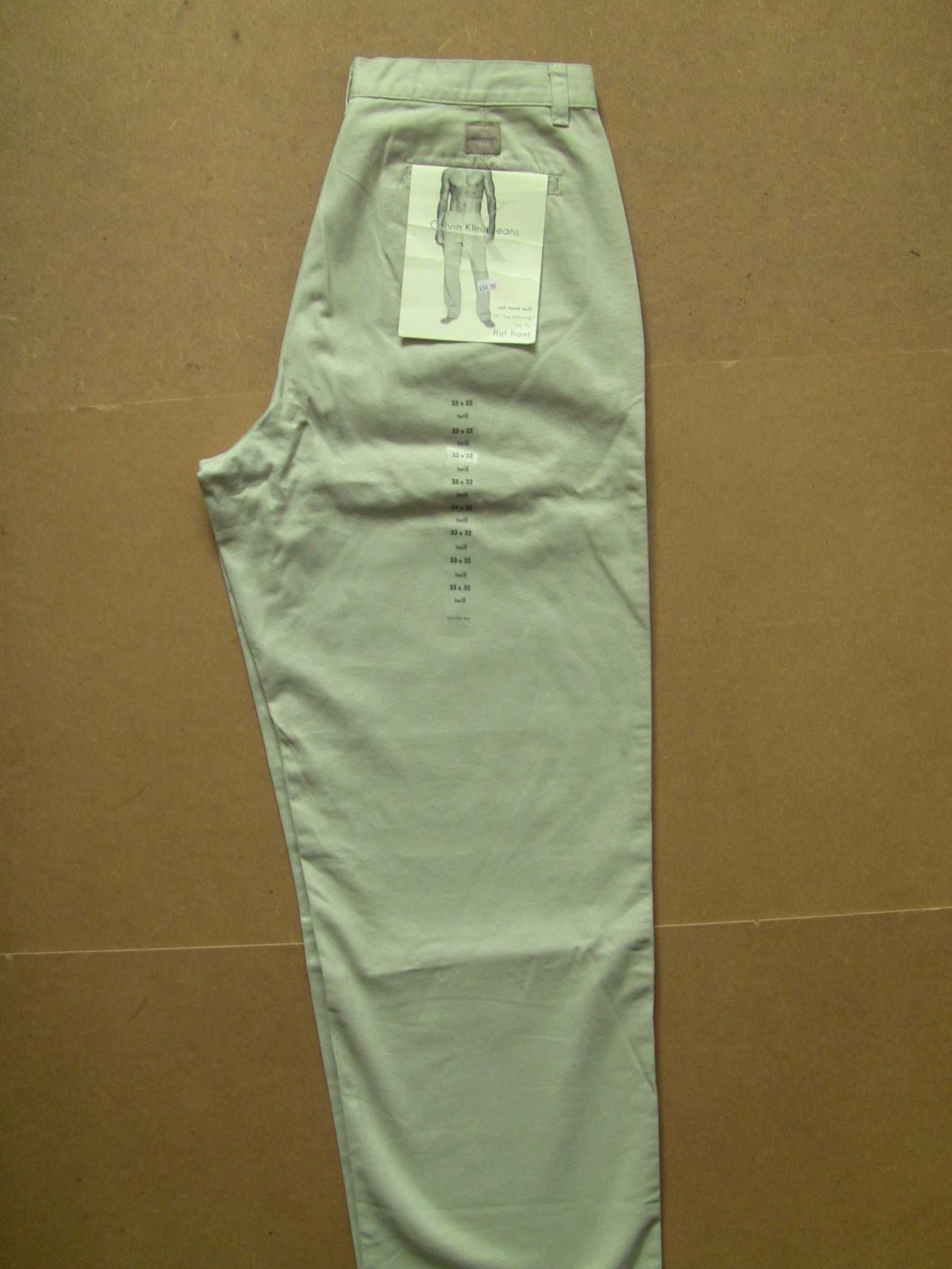 Новые летние мужские штаны,джинсы CALVIN KLEIN, оригинал, размер34х32