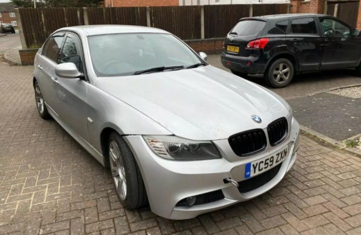 BMW E90 M-PAKIET Polift TITANSILBER LCI E91 Maska Zderzak Błotnik