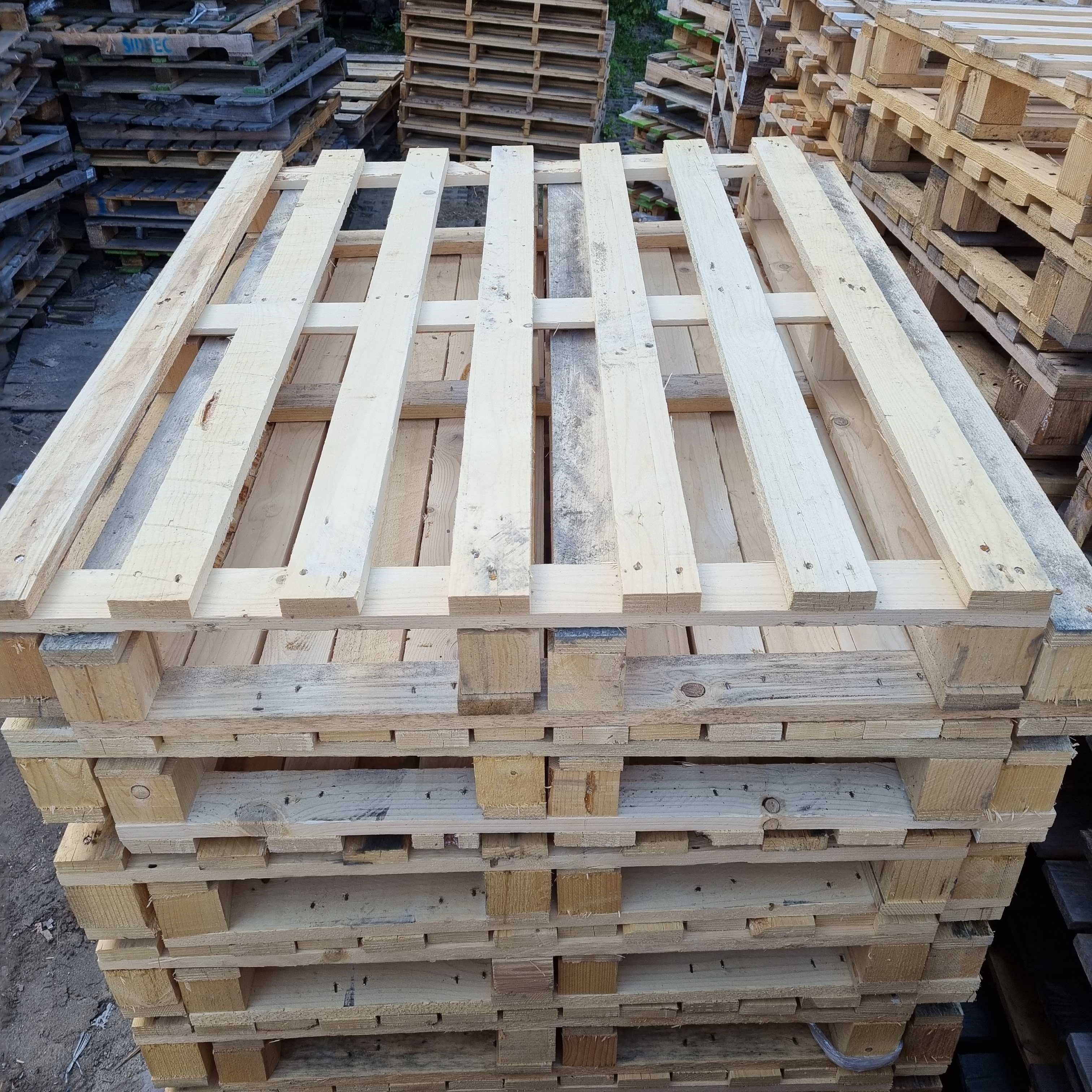 Palety 127x100 cm fitosanitarne, przemysłowe, jednorazowe, drewniane