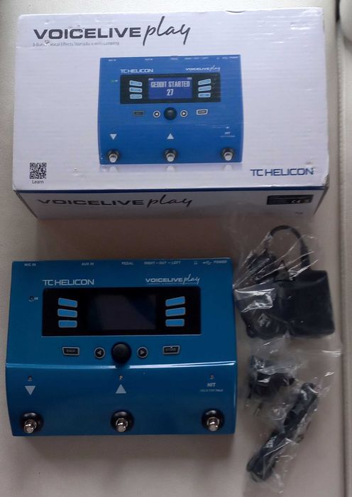 TC Helicon VoiceLive Play, NOWE Oprogr, 500 presetów, Instr PL, 2023r.